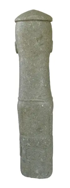 Product image 5 of the product “Abstract figure - primitive 120 cm | Natural stone (Basanit), stonemasonry ”